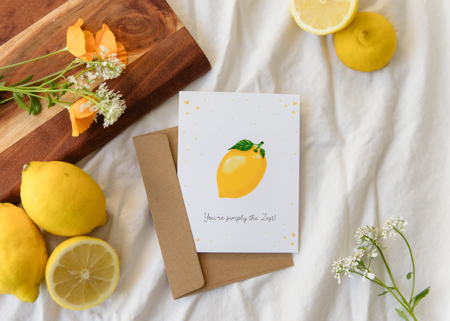 Greeting Card - You're simply the zest!