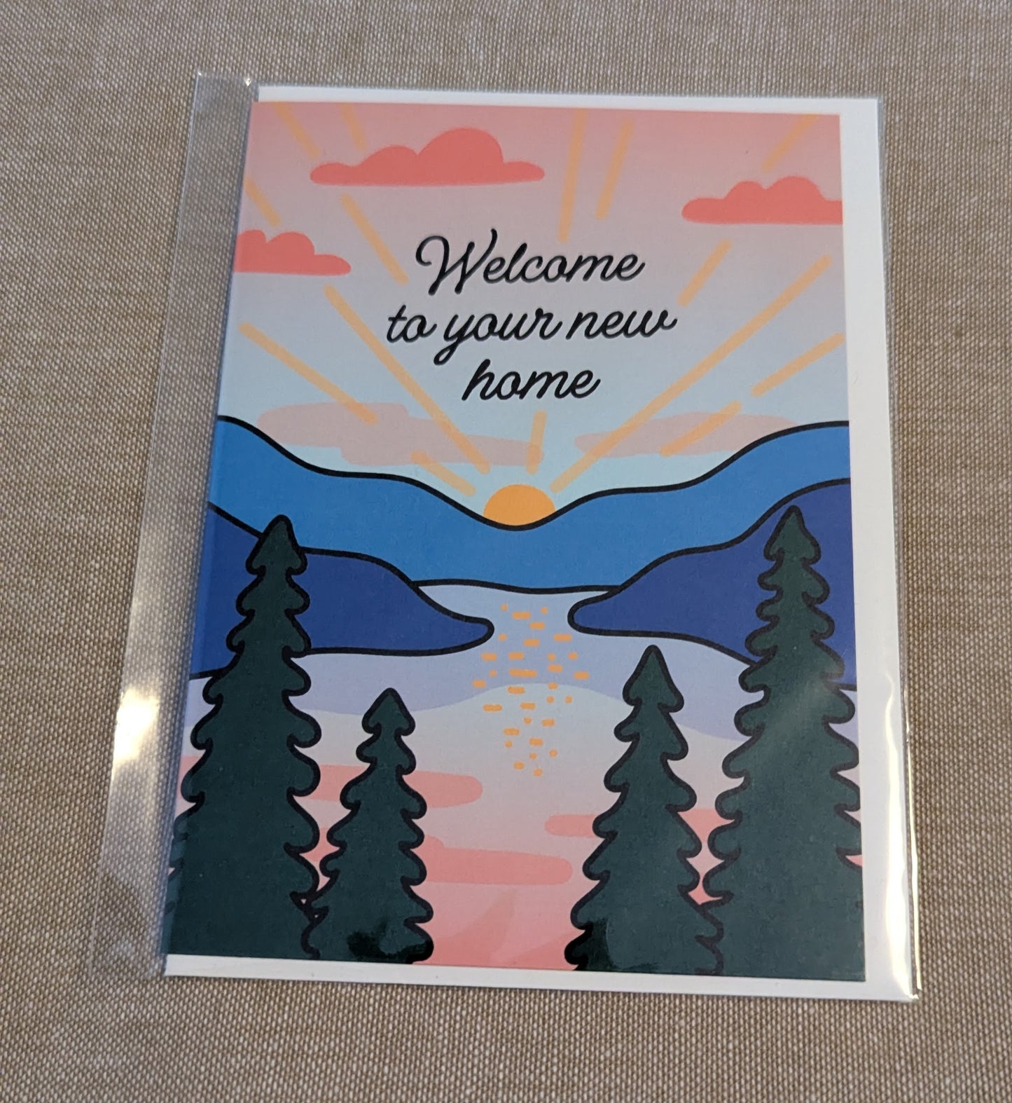 Greeting Card - Welcome to your new home