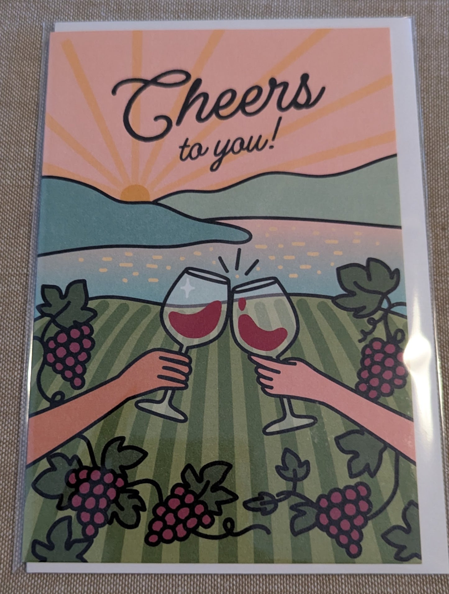 Greeting Card - Cheers to You!